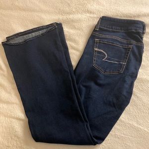 American eagle high rise boot cut jeans